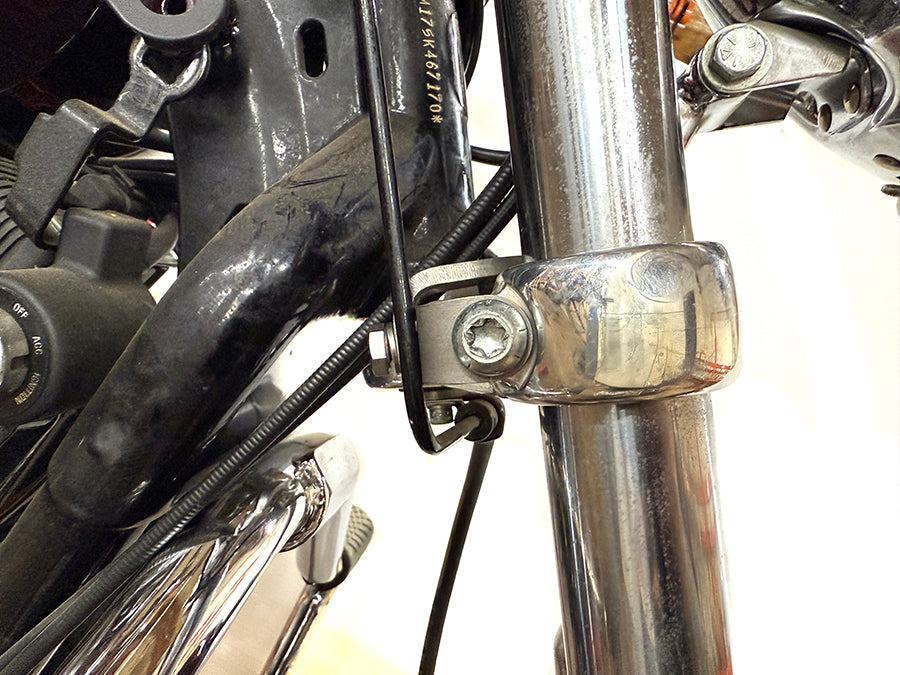 Stainless Steel 39mm Headlamp Bracket Kit