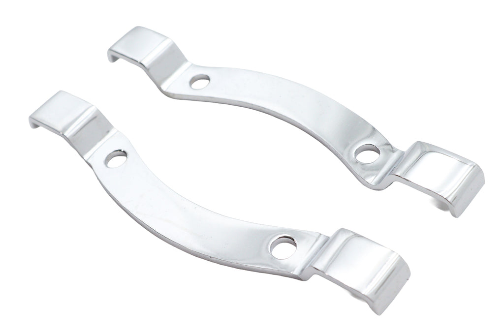Chrome Bracket Set for Sissy Bar Pad