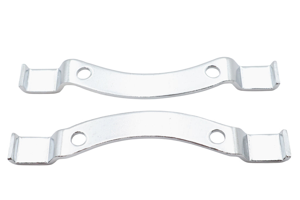Chrome Bracket Set for Sissy Bar Pad