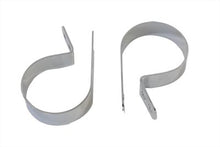 Load image into Gallery viewer, Chrome 2-7/8 inch Muffler Body and End Clamp Set