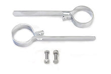 Load image into Gallery viewer, Chrome 2 inch Exhaust Hanger Clamp Set