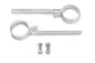 Chrome 2 inch Exhaust Hanger Clamp Set