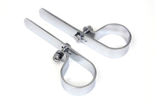 Load image into Gallery viewer, Chrome 2-1/2 inch Muffler  inchP inch Clamp Set