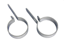 Load image into Gallery viewer, Chrome 3 inch Muffler Hanger Clamp Set