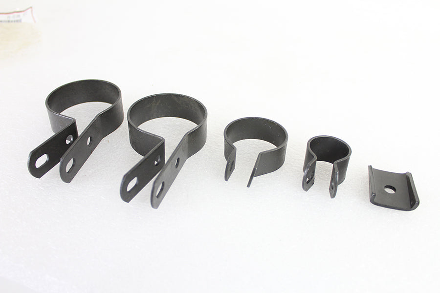 Parkerized Exhaust Clamp Kit