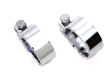 Load image into Gallery viewer, Chrome 1-7/8 inch Heavy Muffler Body and End Clamp Set