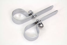 Load image into Gallery viewer, Chrome 1-3/4 inch Exhaust  inchP inch Clamp Set