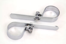 Load image into Gallery viewer, Chrome 1-3/4 inch Exhaust  inchP inch Clamp Set