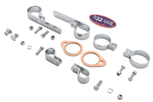 Load image into Gallery viewer, Shovelhead Header Set Mount Kit Chrome