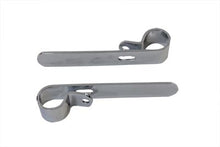 Load image into Gallery viewer, Chrome 1 inch Exhaust  inchP inch Clamp Set