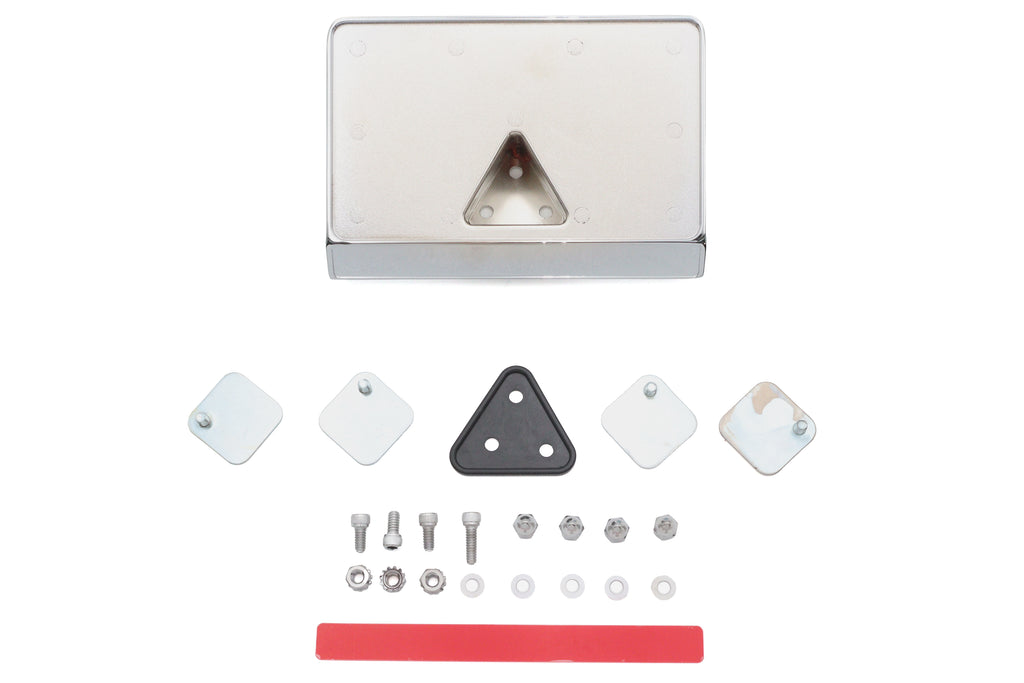 Laydown License Plate Frame Mounting Kit