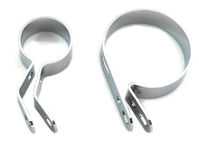 Load image into Gallery viewer, Chrome Muffler Clamp Set