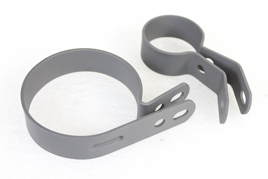 Parkerized Muffler Clamp Set