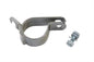 Rear Crossover Pipe Clamp Chrome