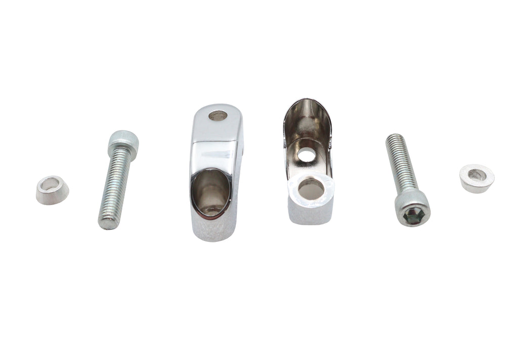 Turn Signal Mount Set Chrome