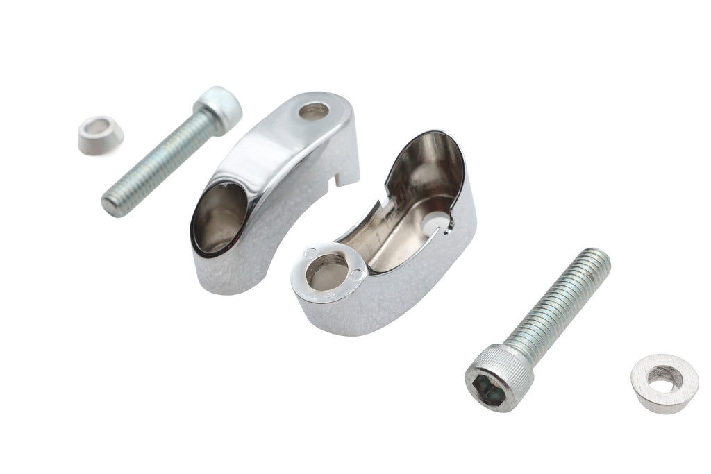 Turn Signal Mount Set Chrome