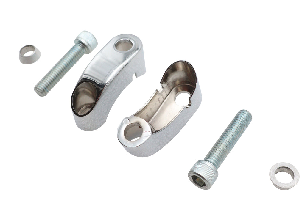 Turn Signal Mount Set Chrome