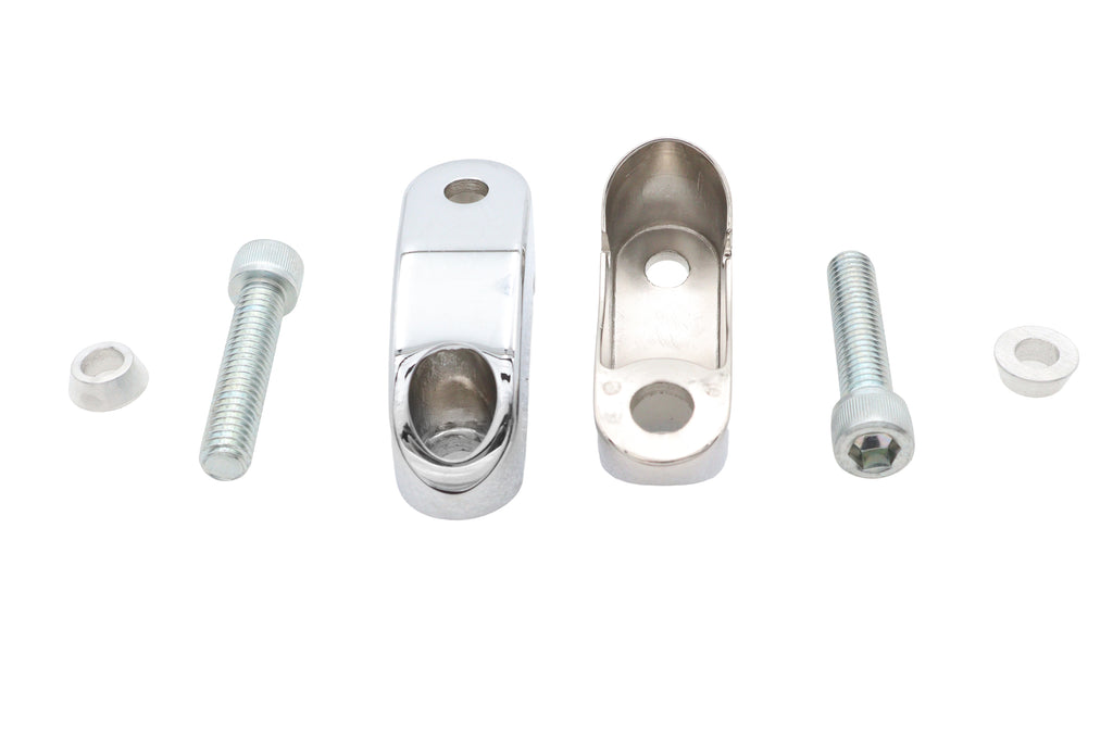 Turn Signal Mount Set Chrome