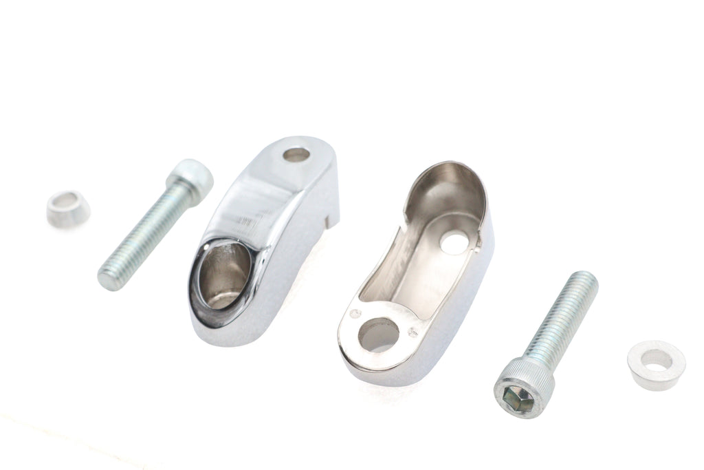 Turn Signal Mount Set Chrome