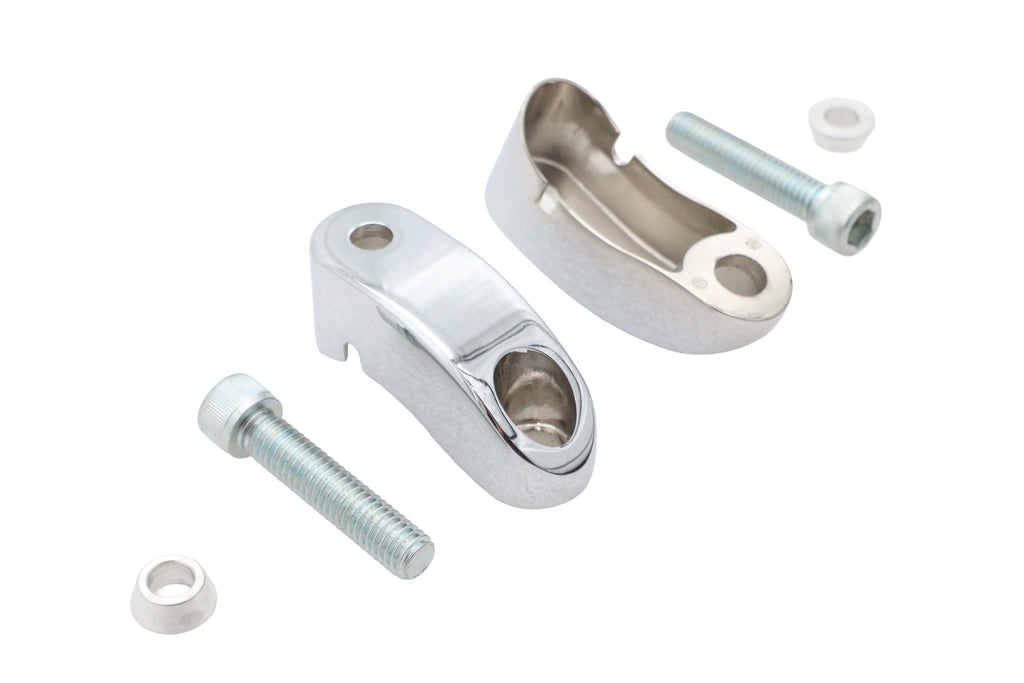 Turn Signal Mount Set Chrome