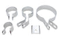 Chrome Exhaust Clamp Kit
