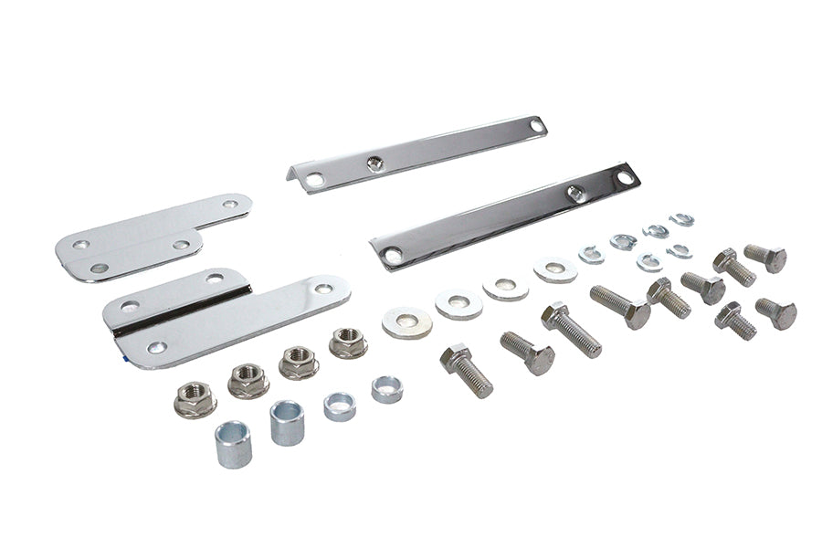 Windshield Mount Kit Chrome