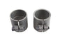 Parkerized 1-3/4 inch Seamless Exhaust Clamp Set