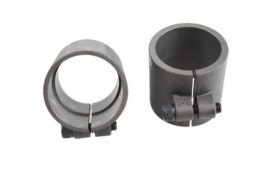 Parkerized 1-3/4 inch Seamless Exhaust Clamp Set