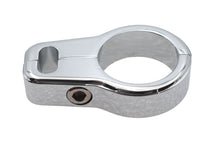 Load image into Gallery viewer, Throttle Cable Clamp 1 inch Chrome