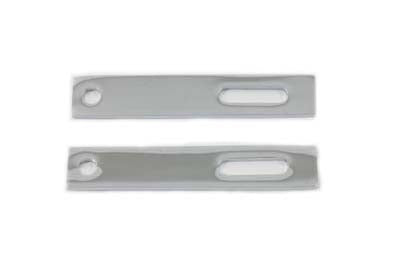 Chrome 4-3/4 inch Exhaust Bracket Set