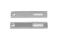 Chrome 4-3/4 inch Exhaust Bracket Set