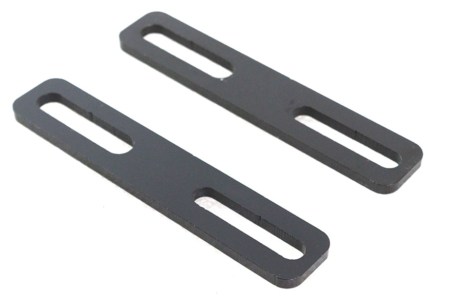 Black 5 inch Exhaust Bracket Set