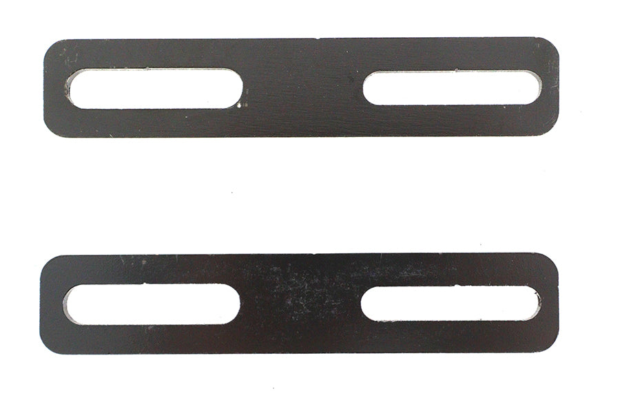 Black 5 inch Exhaust Bracket Set