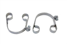 Load image into Gallery viewer, Chrome Muffler Clamp Set