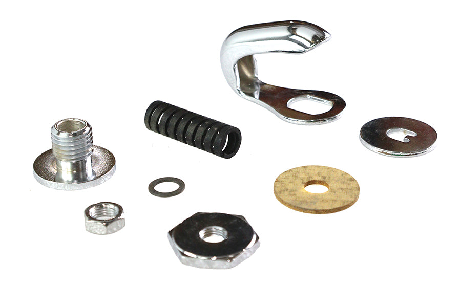 Upper Steering Damper Kit Chrome