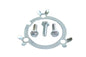 Air Cleaner Mounting Lock and Bolt Kit