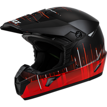 Load image into Gallery viewer, Youth Mx 46y Frequency Offroad Helmet Matte Black/Red Yl