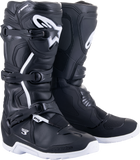 alpine star Tech 3 Enduro Wtrprf Boots Black/White Sz 11 482-47511