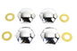 Knuckle Nut Set Chrome Plated