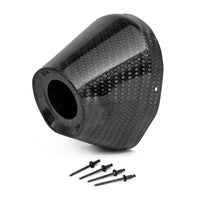Load image into Gallery viewer, Carbon End Cap 4.5" Hole 1 1/2 Ti5/Ti6 Cap/Rivets