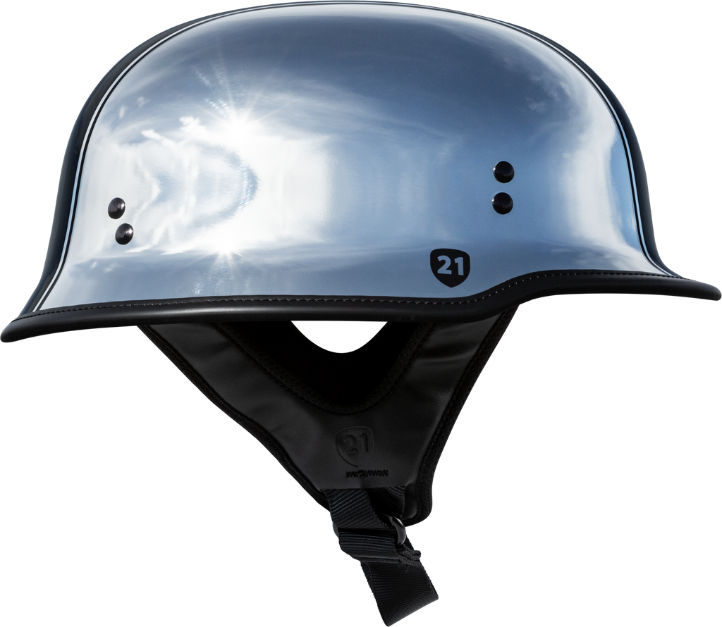 9mm German Beanie Helmet Chrome 5x