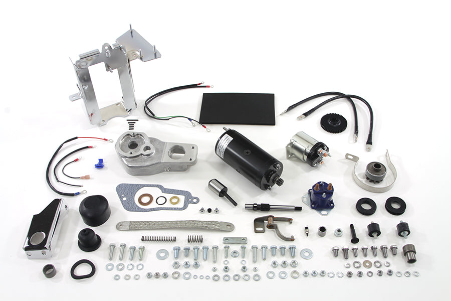 Prestolite Black Electric Starter Kit