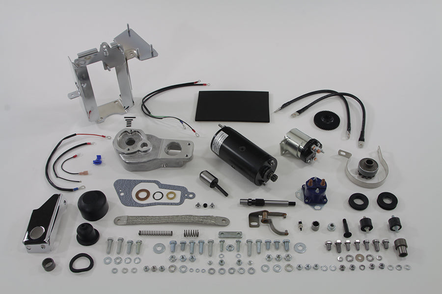 Prestolite Black Electric Starter Kit