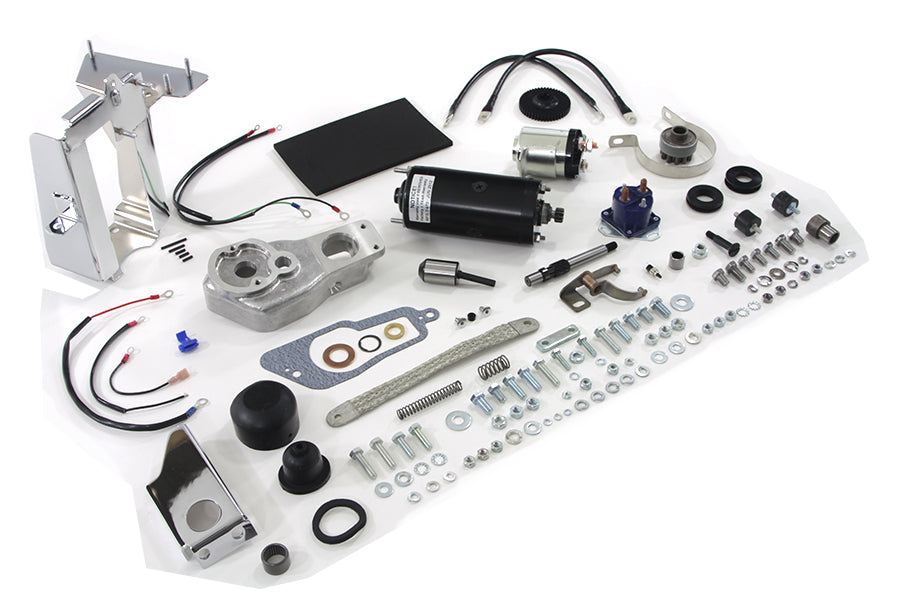Prestolite Black Electric Starter Kit