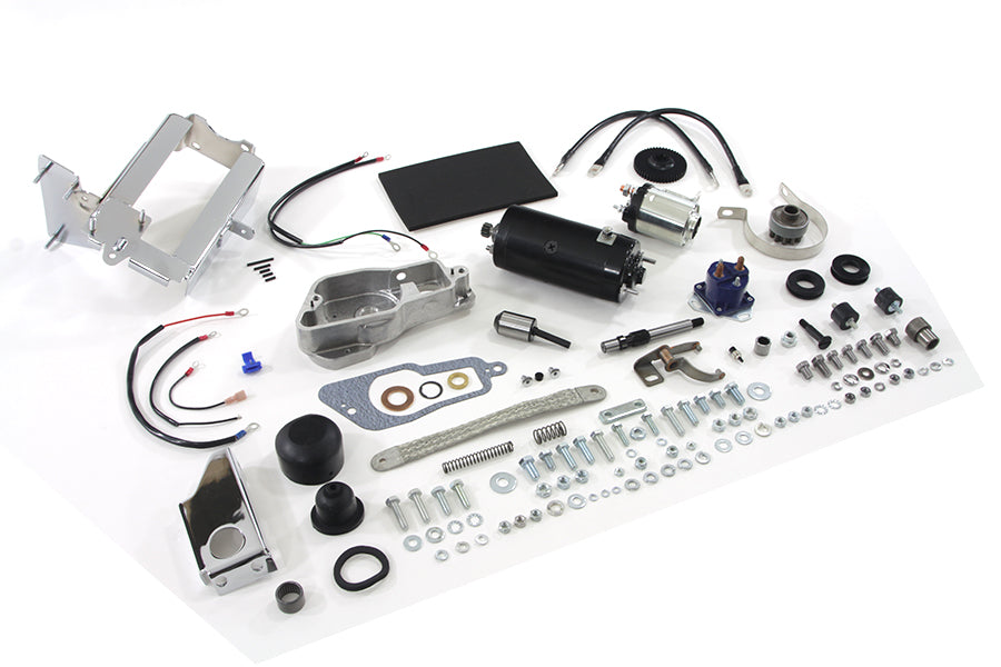 Prestolite Black Electric Starter Kit