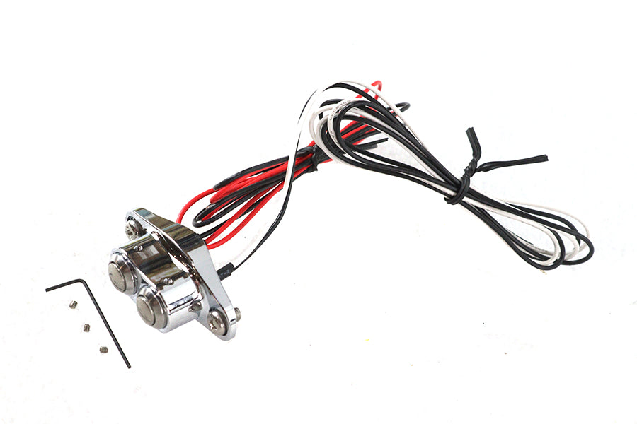 Chrome Duet Handlebar Button Switch Kit
