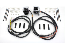 Load image into Gallery viewer, Handlebar Control Switch Housing Kit Chrome