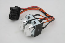 Load image into Gallery viewer, Rocker Style Handlebar Switch Kit Chrome