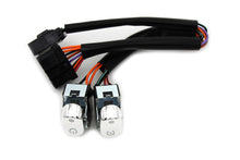 Load image into Gallery viewer, Rocker Style Handlebar Switch Kit Chrome