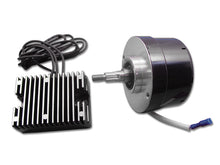 Load image into Gallery viewer, Black 17 Amp 12 Volt Alternator Generator Conversion Kit